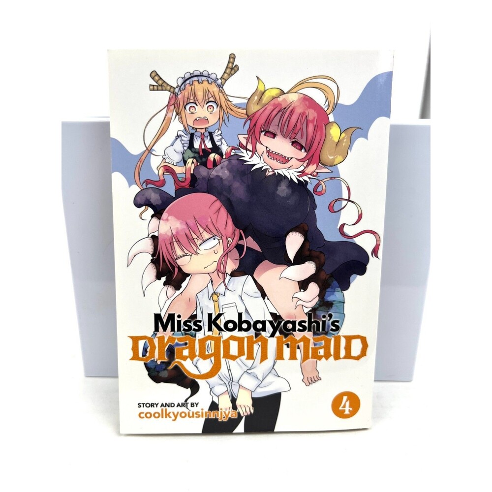 Miss Kobayashi’s Dragon Maid Manga Volume 4 English Fantasy Ecchi Yuri Comedy